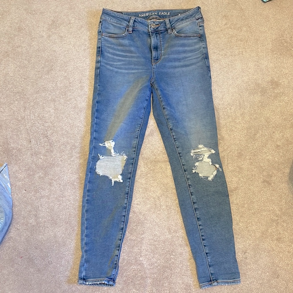High rise jegging